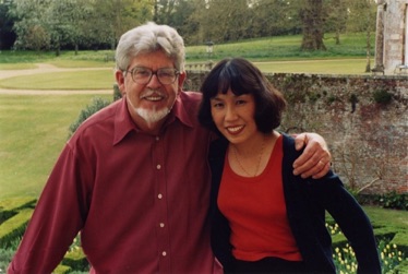 Rolf Harris with Wei Li